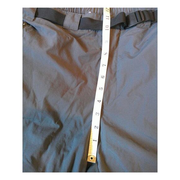 Slam Men’s Grey Nylon Snow Pants Size Medium Belted Inseam 30” Winter Ski Gear - Picture 8 of 11